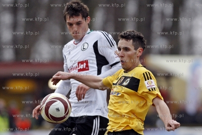 Wejherowo. Cwiercfinal Pucharu Polski w pilce noznej...