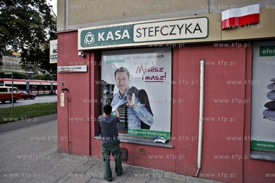 Gdansk. Oddzial Skok Stefczyka na skrzyzowaniu al....