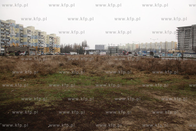 W rejonie al. Jana Pawła II i ul. Burzynskiego w Gdansku...