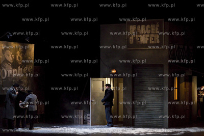 Opera Bałtycka. Próba generalna opery Cyganerii Giacoma...
