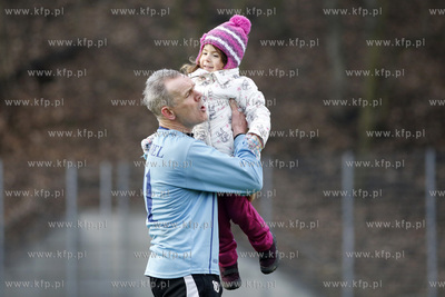 Gdansk. Boisko przy ul. Traugutta.  Noworoczny mecz...