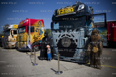 Pruszcz Gdański. Zlot pojazdów ciężarowych NAFRI...