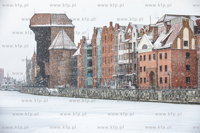 Zima w Gdańsku. Długie Pobrzeże.
09.02.2021
fot....