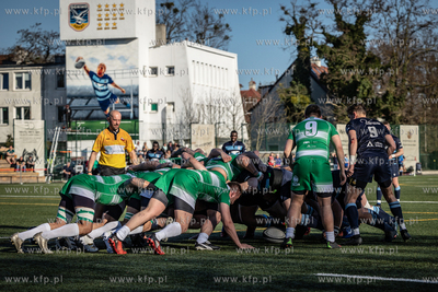 Ekstraligi rugby. Ogniwo Sopot - Lechia Gdańsk.
22.04.2023
fot....