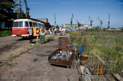 Gdansk. Subiektywna Linia Autobusowa. Zabytkowy Autobus...