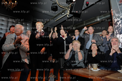 Sopot. Klub Atelier. Regionalny pomorski wieczor wyborczy...