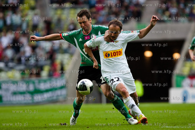 Gdansk. PGE Arena. Mecz o mistrzostwo Ekstraklasy....