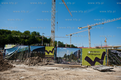 Gdynia. Wzgorze Sw. Maksymiliana. Rozbudowa Centrum...