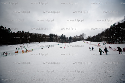 Sopot. Lysa Gora. Sobotnie, zimowe popoludnie na stoku.
19.01.2013
fot....