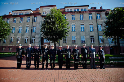 Gdynia. Oksywie. Akademia Marynarki Wojennej. Uroczystosc...