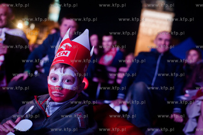 Gdansk. Targ Weglowy. Strefa kibica towarzyszaca Mistrzostwa...