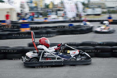 Gdansk. Stadion PGE Arena. Tor gokartowy PitStop. Drugie...