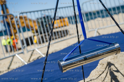 Gdansk. Terminal kontenerowy DCT. Uroczystosc inauguracji...