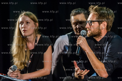 Gdynia. Multikino. Festiwal Filmow w Gdyni. Spotkanie...