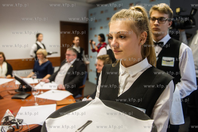 Gdansk. Urzad Miasta. Konferencja prasowa inaugurujaca...