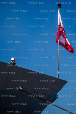 Port Wojenny w Gdyni Oksywiu. Przywitanie powracających...