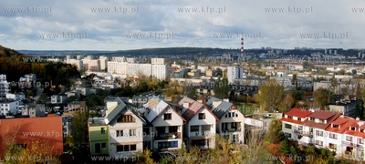 Panorama Gdyni. Nz. Dzielnice Grabowek i Leszczynki02.11.2006Fot....