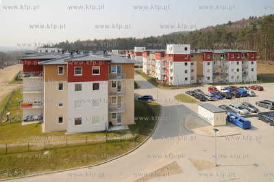 Wejherowo. Osiedle Fenikowskiego - firmy Orlex.  Kompozycja...