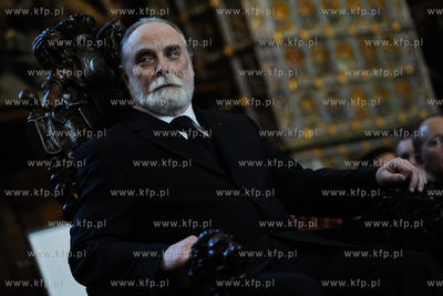 Gdansk. Dwor Artusa. Wreczenie Medali sw. Wojciecha...