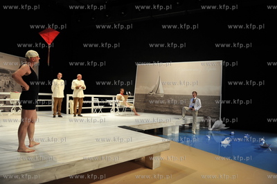 Scena Kameralna Teatru Wybrzeze w Sopocie. Proba generalna...