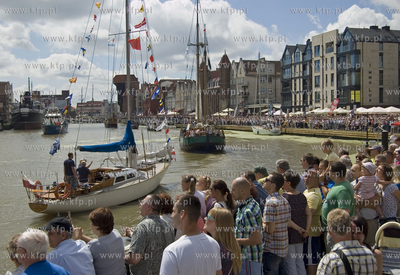 Uroczysta parada zaglowcow na Motlawie zakonczyla Baltic...