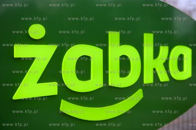 Gdynia Dąbrowa, sklep Żabka na ul. Rdestowej.16.01.2020...