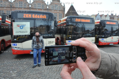 Targ Weglowy w Gdansku - prezentacja nowych autobusow...