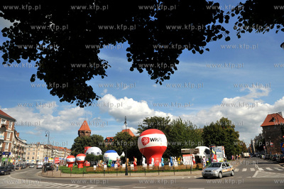 Gdansk. Jarmark Swietego Dominika. Wystawa jarmarkowych...