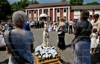 Uroczystosci i procesja Bozego Ciala w parafii sw....