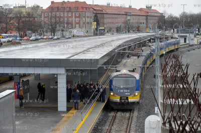 Oficjalne uruchoinienie nowej trasy kolejki SKM Gdansk...