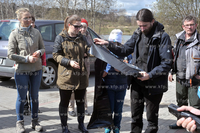 Gdansk. Staw Wrobla, dzielnica Piecki Migowo. Spoleczna...