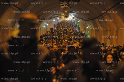 Dzien otwarty tunelu pod Martwa Wisla w Gdansku. To...