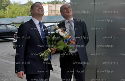 Gdańsk Oliwa. Uroczystość wmurowania kamienia węgielnego...