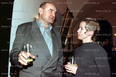    Aktorzy Joahim Lamza i Joanna Kreft - Baka w kawiarni...