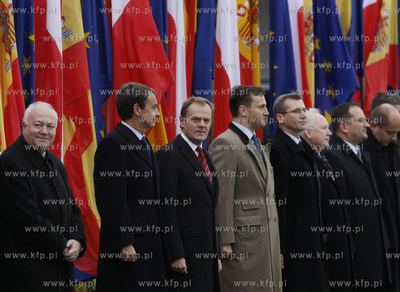 Sopot. Spotkanie premiera RP Donalda Tuska z premierem...