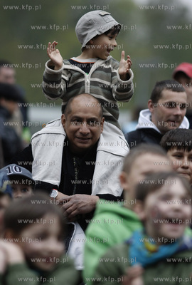 Gdansk Stadion Lechii. Festyn rodzinny przed meczem...