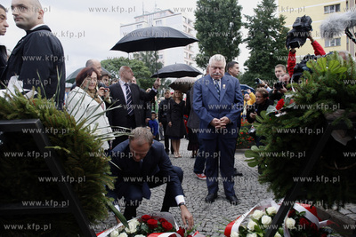 Gdansk. Byly prezydent RP, przywodca strajku w Stoczni...