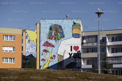 Gdansk Zaspa. Murale.
07.03.2011
fot. Krzysztof Mystkowski...