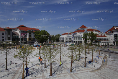 Remont Placu Przyjaciol Sopotu. Wyglad placu zmieni...