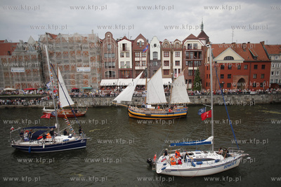 Gdansk. Baltic Sail. Parada zaglowcow na Motlawie.
10.07.2011
fot....