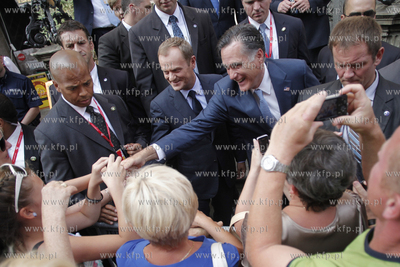 Mitt Romney, kandydat Partii Republikanskiej na prezydenta...