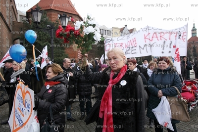 Demonstracja w obronie Pałacu Młodzieży w Gdańsku.
31.01.2015
fot....