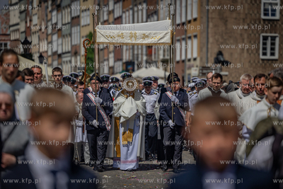 Gdańsk. Cenytralna procesja Bożego Ciała.
30.05.2024
fot....