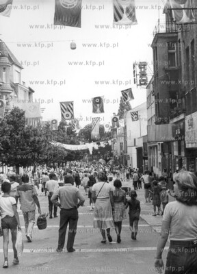 Sopot, ul. Bohaterow Monte Cassino w okresie jednego...