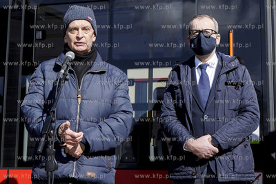 Pętla Chełm. Uroczystość nadania tramwajowi pessa...