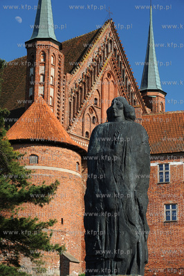 Frombork, Wzgorze Katedralne. Gotycka katedra pw. Wniebowziecia...