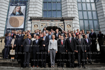 Gdansk. Wizyta Komitetu Stalych Przedstawicieli  przy...