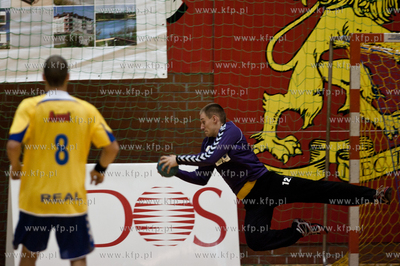 Gdansk. Hala AWFiS. I Liga Piłki Recznej Mezczyzn....