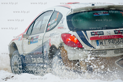 Strzepcz. Odcinek specjalny 8 Rajdu Lotos Baltic Cup....