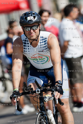 Zawody Herbalife Triathlon Gdynia 2013.
Nz zawodnicy...